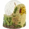 Disney Don't Feed The Bear Winnie The Pooh Musical Snow Globe By Precious Moments
