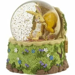 Disney Don't Feed The Bear Winnie The Pooh Musical Snow Globe By Precious Moments -Precious Moments shop unnamed file 103