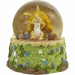 Disney Don't Feed The Bear Winnie The Pooh Musical Snow Globe By Precious Moments -Precious Moments shop unnamed file 105