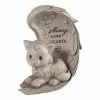 Precious Moments Cat Memorial Table Decor