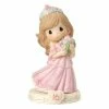 Precious Moments Growing In Grace Age 16 Girl Figurine Brunette