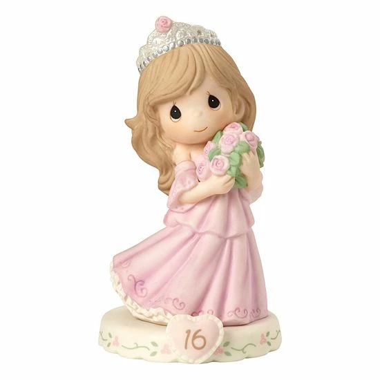 Precious Moments Growing In Grace Age 16 Girl Figurine Brunette 1 Precious Moments Growing In Grace Age 16 Girl Figurine Brunette
