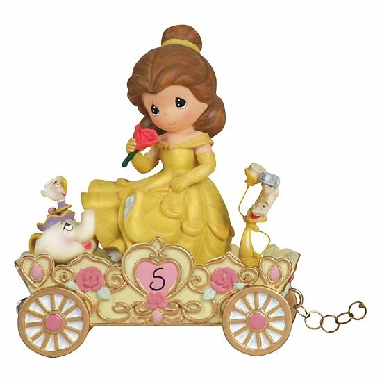 Disney Showcase Collection A Beauty To Behold Birthday Parade Figurine Table Decor By Precious Moments 1 Disney Showcase Collection A Beauty To Behold Birthday Parade Figurine Table Decor By Precious Moments