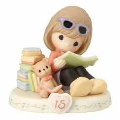 Precious Moments Growing In Grace Age 15 Girl Figurine Brunette -Precious Moments shop unnamed file 161