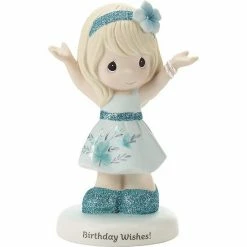 Precious Moments Birthday Wishes Blonde Figurine Table Decor