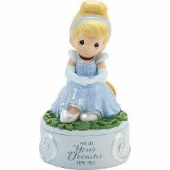 Disney Cinderella Dreams Come True Box Table Decor By Precious Moments