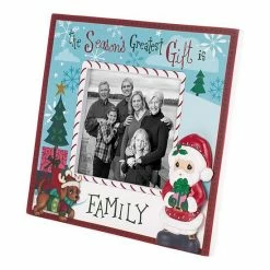 Precious Moments 4" X 4" Family Christmas Frame Table Decor -Precious Moments shop unnamed file 18