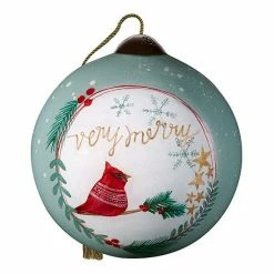 Precious Moments Very Merry Cardinal Christmas Ornament