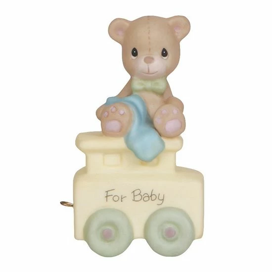 Precious Moments Birthday Train "For Baby" Bear Figurine 1 Precious Moments Birthday Train "For Baby" Bear Figurine