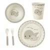 Precious Moments Set Of 5 Mealtime Whale Gift Set