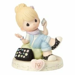 Precious Moments Growing In Grace Age 14 Girl Figurine Blonde -Precious Moments shop unnamed file 229