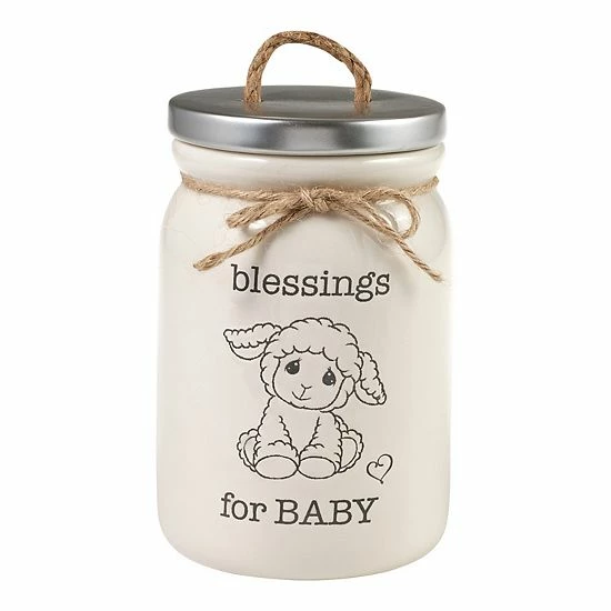 Precious Moments Blessings For Baby Jar Table Decor 1 Precious Moments Blessings For Baby Jar Table Decor