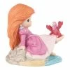 Disney The Little Mermaid Ariel & Sebastian Figurine Table Decor By Precious Moments