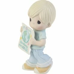 Precious Moments Mom Deserves The World Boy Figurine Table Decor -Precious Moments shop unnamed file 300