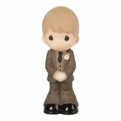 Precious Moments Blond Hair Light Skin Groom Figurine