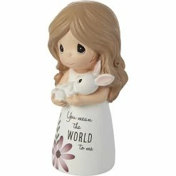 Precious Moments Girl Bunny Word To Me Figurine Table Decor -Precious Moments shop unnamed file 332