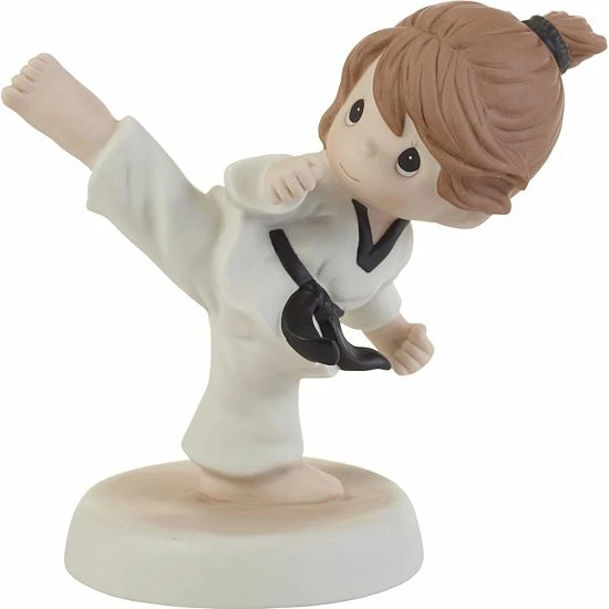 Precious Moments Kick Like A Girl Martial Arts Figurine Table Decor 1 Precious Moments Kick Like A Girl Martial Arts Figurine Table Decor