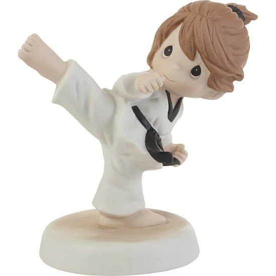 Precious Moments Kick Like A Girl Martial Arts Figurine Table Decor 2 Precious Moments Kick Like A Girl Martial Arts Figurine Table Decor - Image 2