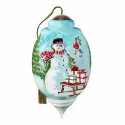 Precious Moments Winter Woods Christmas Ornament
