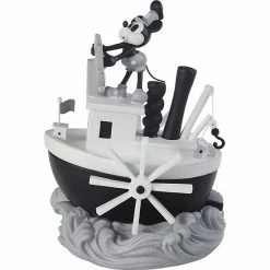 Disney Mickey Mouse Steamboat Willie Musical Table Decor By Precious Moments