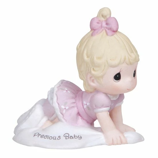 Precious Moments "Precious Baby" Blonde Girl Figurine 1 Precious Moments "Precious Baby" Blonde Girl Figurine