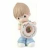 Precious Moments Boy With Donut Figurine Table Decor