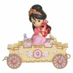 Disney Showcase Collection Nine Is Divine Mulan Birthday Parade Figurine Table Decor By Precious Moments