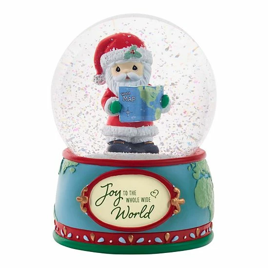 Precious Moments Joy To The World Musical Christmas Snow Globe 1 Precious Moments Joy To The World Musical Christmas Snow Globe