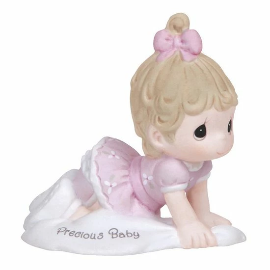 Precious Moments "Precious Baby" Girl Figurine 1 Precious Moments "Precious Baby" Girl Figurine