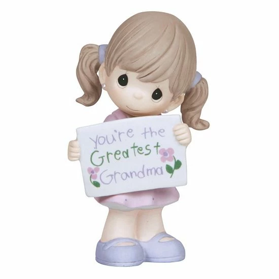 Precious Moments "You're The Greatest Grandma" Girl Figurine 1 Precious Moments "You're The Greatest Grandma" Girl Figurine