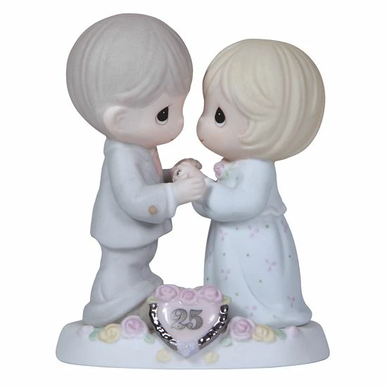 Precious Moments ''Our Love Still Sparkles'' 25th Anniversary Figurine 1 Precious Moments ''Our Love Still Sparkles'' 25th Anniversary Figurine