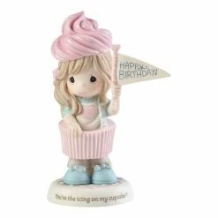 Precious Moments Cupcake Girl Figurine Table Decor