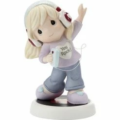 Precious Moments You Rock Blonde Hair Figurine Table Decor