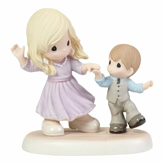 Precious Moments Mother And Son Dancing Figurine Table Decor 1 Precious Moments Mother And Son Dancing Figurine Table Decor