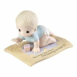 Precious Moments Baby Crawling Figurine Table Decor