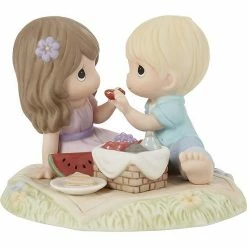 Precious Moments Every Day With You Is A Picnic Figurine Table Decor