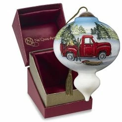 Precious Moments Festive Truck Christmas Ornament