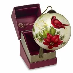Precious Moments Festive Cardinal Christmas Ornament
