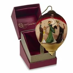 Precious Moments Three Kings Glass Christmas Ornament