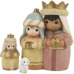 Precious Moments Nesting Three Kings Christmas Table Decor 3-piece Set