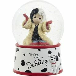 Disney's 101 Dalmations Cruella De Vil Figurine Table Decor By Precious Moments