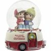 Precious Moments Camper Snow Globe Christmas Table Decor