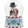 Precious Moments Snowman Snow Globe Table Decor