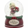 Precious Moments Christmas Wishes Snow Globe Table Decor
