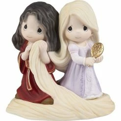 Disney's Tangled Rapunzel & Mother Gothel Figurine Table Decor By Precious Moments