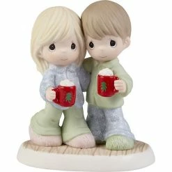 Precious Moments Hot Chocolate Figurine Table Decor
