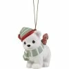 Precious Moments Polar Bear Christmas Ornament
