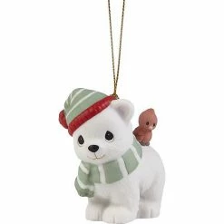 Precious Moments Polar Bear Christmas Ornament