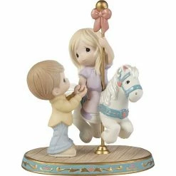 Precious Moments Merry Go Round Figurine Table Decor
