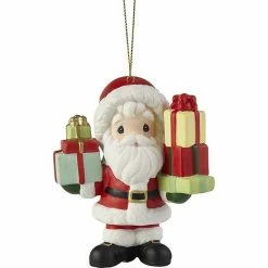 Precious Moments Gifts Santa Christmas Ornament